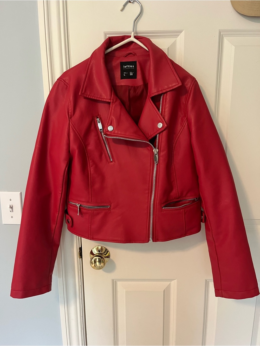 Vintage faux leather jacket from Spain